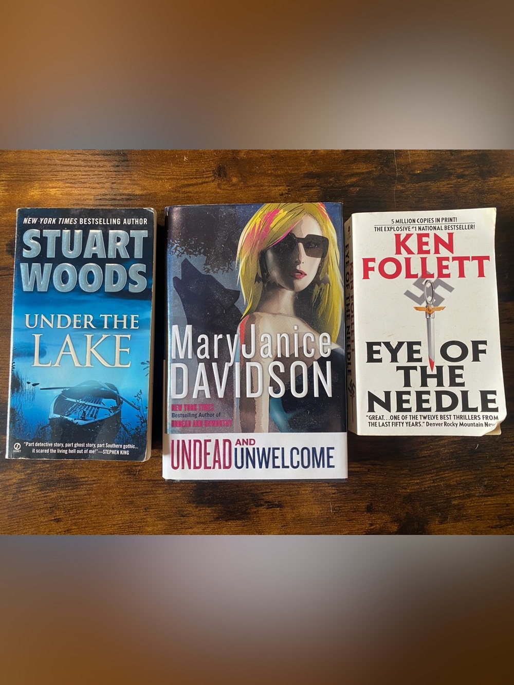 3 Crime Books - Fiction Novels